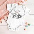 Teacher Bunny Easter Baby Onesie