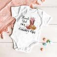 Thank God Im A Country Girl Baby Onesie