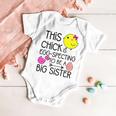 This Chick Is Egg Specting To Be A Big Sister Baby Onesie