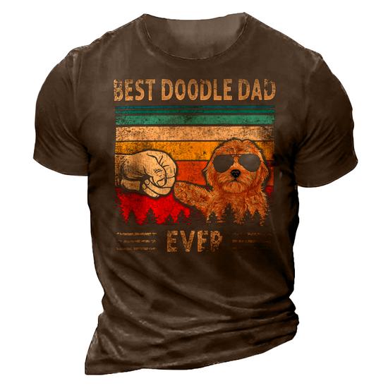 Best Doodle Dad Ever - Vintage Golden Doodle Fathers Day T-Shirt Best Doodle Dad Ever - Vintage Golden Doodle Fathers Day T-Shirt