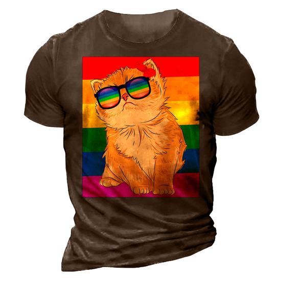 Pride Cat Lgbt Sunglasses Men Women Tshirt|Transgender Pride Pride Cat Lgbt Sunglasses Men Women Tshirt|Transgender Pride