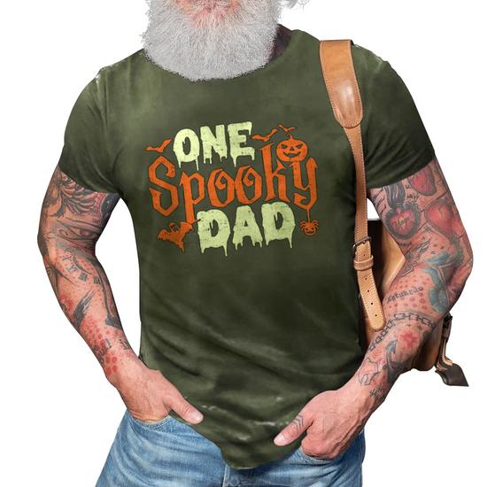 one spooky dad funny tee halloween gifts for daddy father 3d print casual tshirt 20220527111938 tdqoujs2