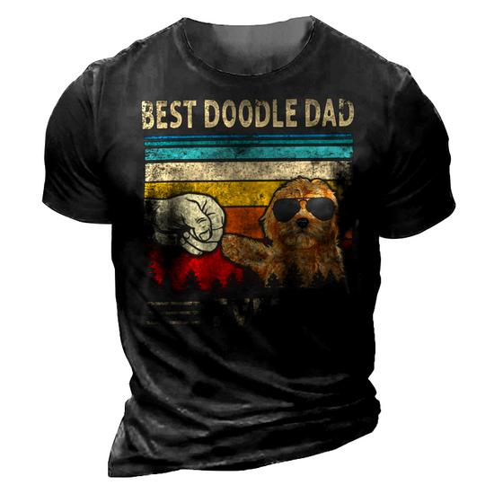 Best Doodle Dad Ever - Vintage Golden Doodle Fathers Day T-Shirt Best Doodle Dad Ever - Vintage Golden Doodle Fathers Day T-Shirt