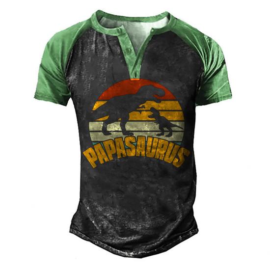 Mens Papasaurus Rex Shirt, Funny Cute Dinosaur Father's Day Mens Papasaurus Rex Shirt, Funny Cute Dinosaur Father's Day