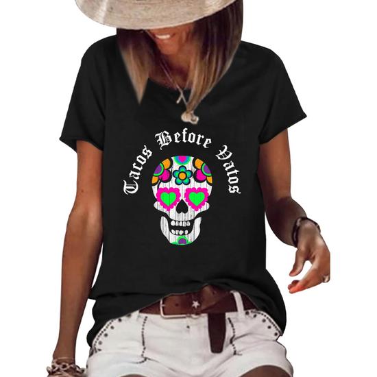 Womens Mamacita Needs A Margarita Shirt Cinco De Mayo Sugar Skull