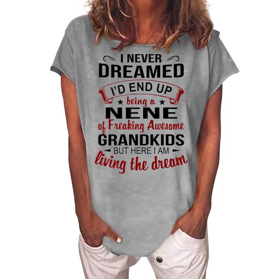 Womens Livin The Nene Life Tshirt Womens Livin The Nene Life Tshirt