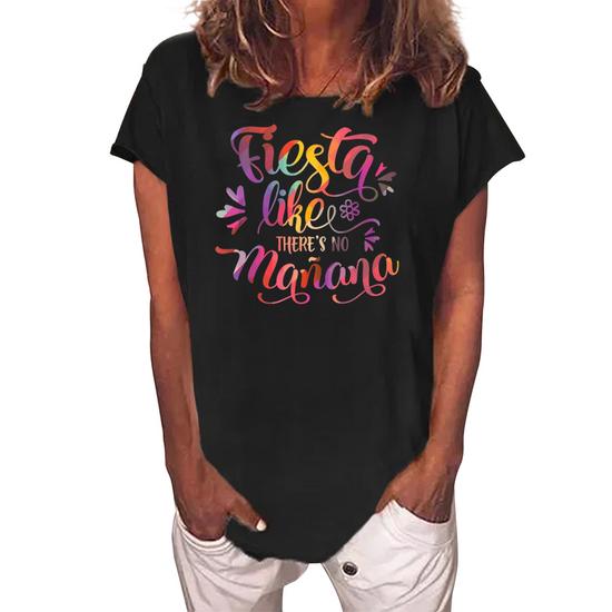 Fiesta Like There's No Manana Salsa Bachata Dance T-Shirt Fiesta Like There's No Manana Salsa Bachata Dance T-Shirt