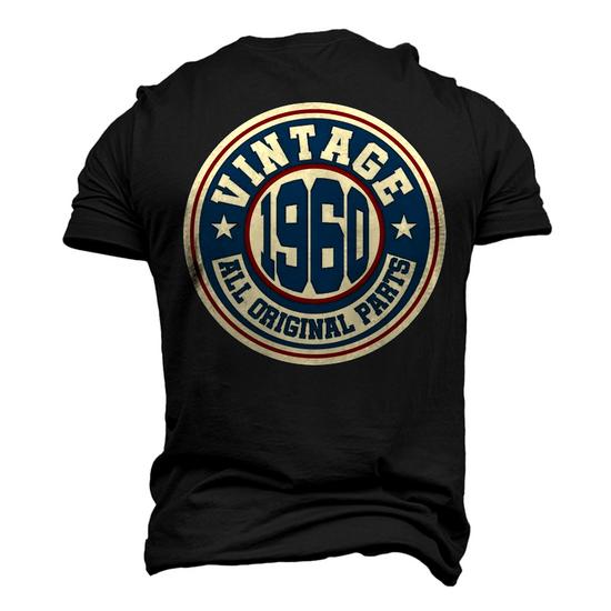 1960 Birthday Vintage 1960 All Original Parts Men's 3D T