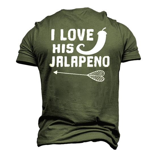 Cinco De Mayo Matching Couple Shirt I Love His Big Jalapeno