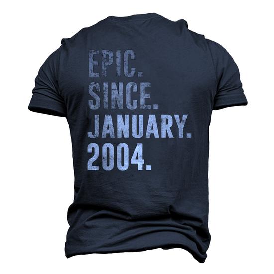 Epic Since January 2004 18Th Birthday Vintage 2004 Men's 3D