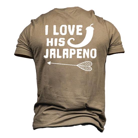 Cinco De Mayo Matching Couple Shirt I Love His Big Jalapeno